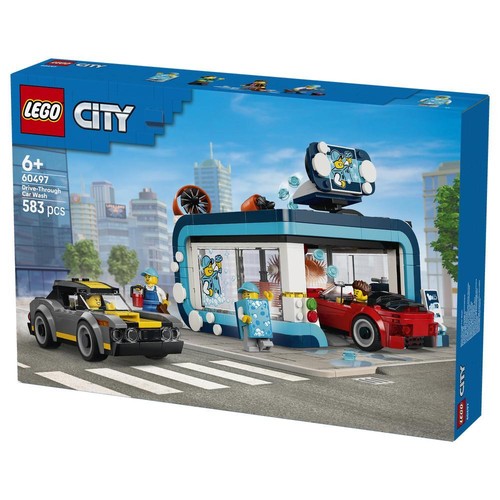 Lego city drive through car - drive-through,