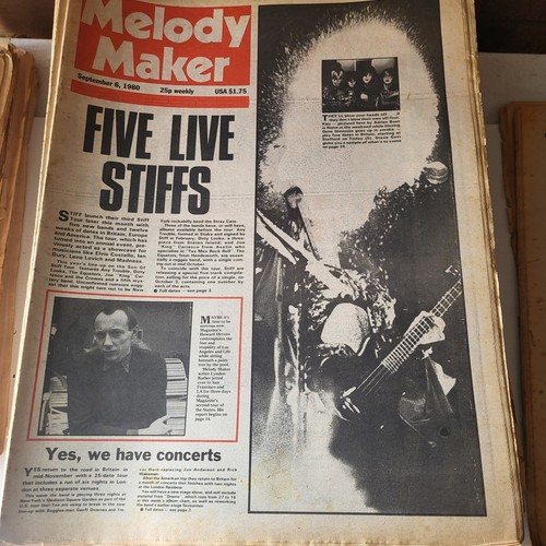 Melody maker 6th - 6th, september