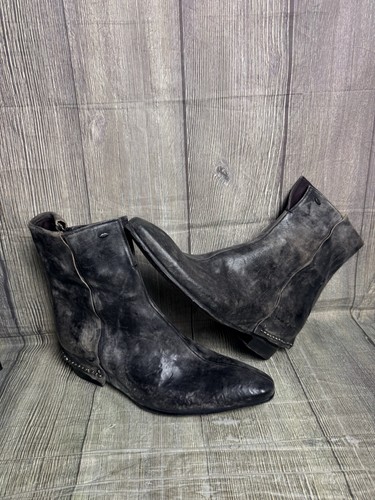 Tom rebl boots leather - tom, men’s