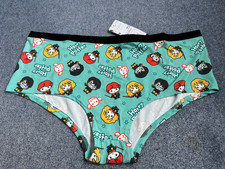Harry Potter Soft Green Novelty Knickers Sizes 8 New with Tags