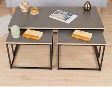 RICKY Black & Wooden Coffee