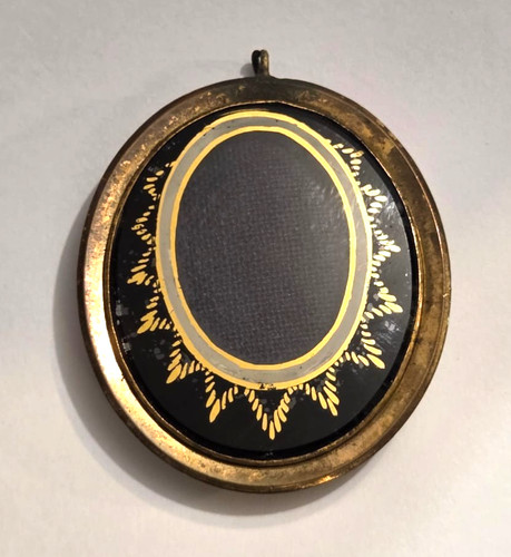 Victorian mourning brooch - mourning,