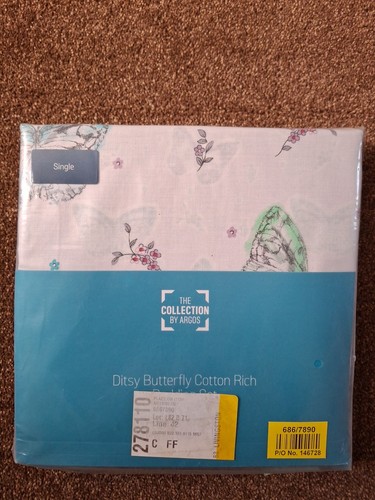 Ditsy butterfly cotton rich - cotton,
