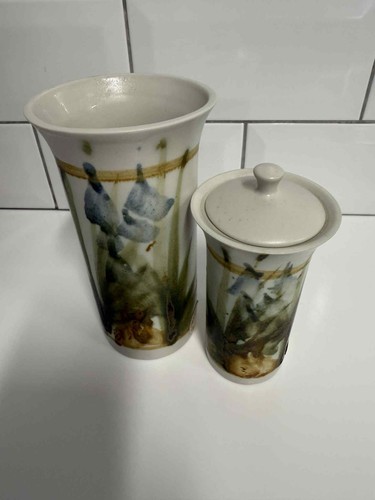 Vintage set welford pottery - set,