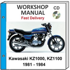 KAWASAKI KZ1000 KZ1100 1981