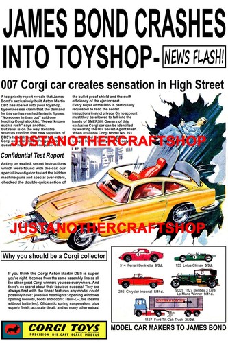 Corgi toys james bond - corgi,