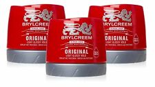 Brylcreem Protein Enriched Hair Styling Cream for Men 3 x 250ml