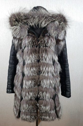 100 leather and real - leather, silver