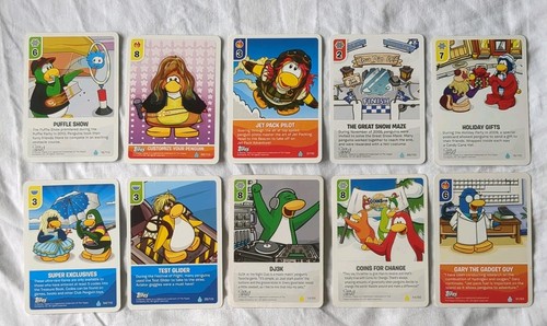 Club penguin trading card game - card,