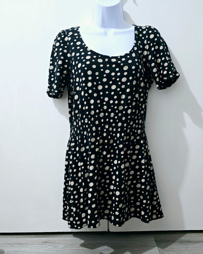 Topshop black white polka - topshop,