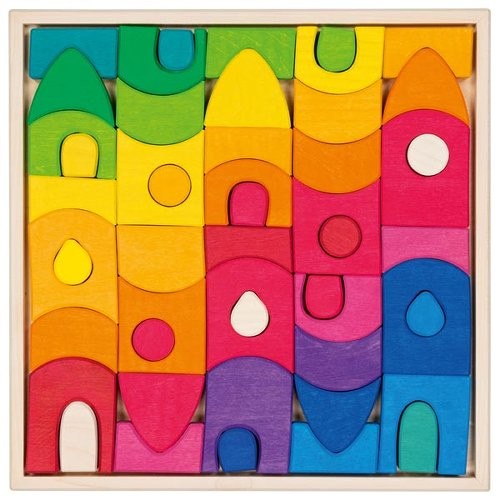 Childrens wooden building - childrens,