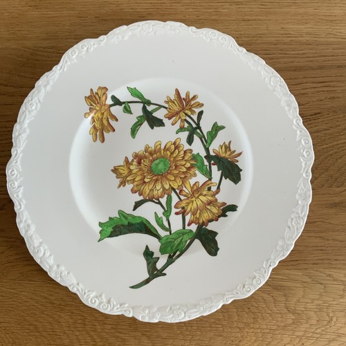 Vintage plate cauldon flower - plate,