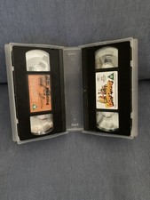 x6 EMPTY DOUBLE VHS VIDEO TAPE Storage Craft Cases Stackable