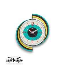 Mid century modern clock - modern,