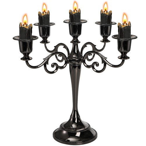 Arm black candelabra - 5,