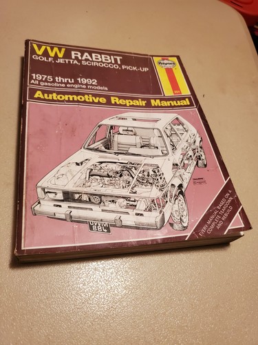 Haynes rabbit golf jetta - vw,