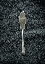 Antique Sterling Silver Butter Knife – London 1916 George Stockwell Hallmarked