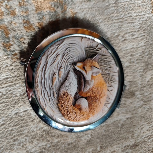 Compact mirror silver - mirror, &