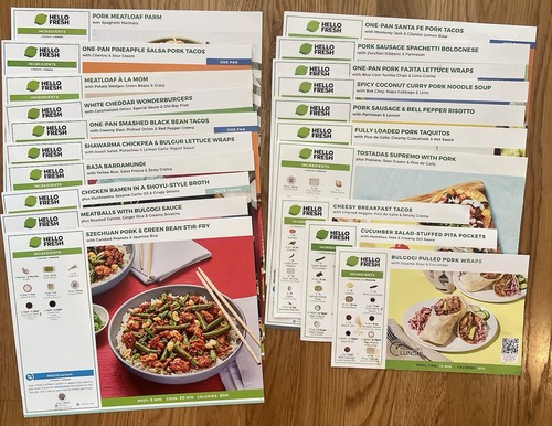 Lot hello fresh - lot, recipe