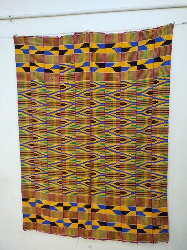Vintage kente fabric ashanti - vintage,