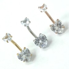 Belly Bar Heart Shape Surgical