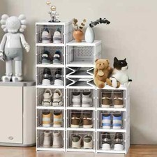 Clear Plastic Shoe Storage Box