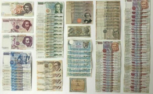 Italy italian lire banknotes - italian,