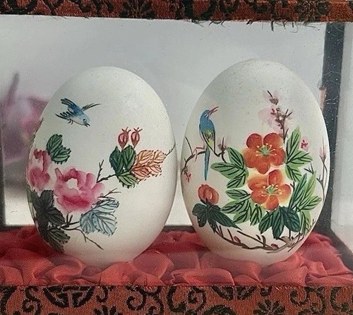 Vintage chinese hand painted - vintage,