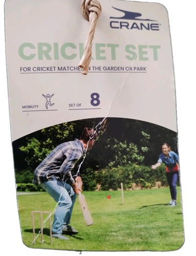 Crane wooden cricket set - crane,