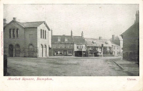 Market square bampton old - bampton,