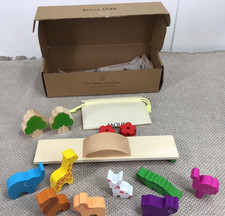 JACQUES Wooden Animals in -Let's Play Animal See Saw  - Thames Hospice