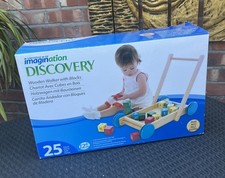 Push Along Wooden Walker w