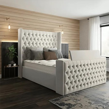 Luxury Winged Chesterfield TV