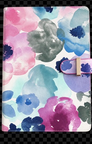 Fleur nouvelle floral ruled - fleur, a5