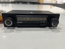 Retro Classic Car Stereo And Cassette Player And Volume Controller Philips