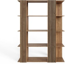 Rowan Wide Oak Effect Shelving
