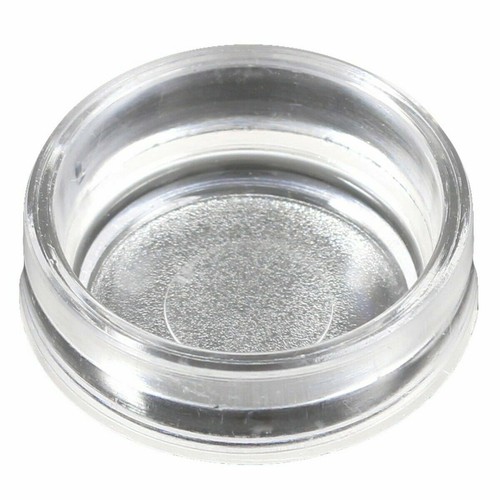 Small clear castor cups - x,