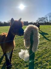 Alpaca ‘Pom Pom’ Fur Scarf SALE! Great price!
