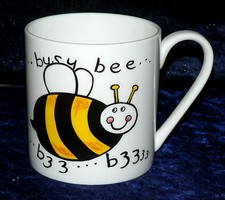 Bee 1 pint bone china mug -