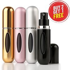 Refillable Perfume Atomiser 5 ml Spray Pump Portable Bottles Ideal for Travel