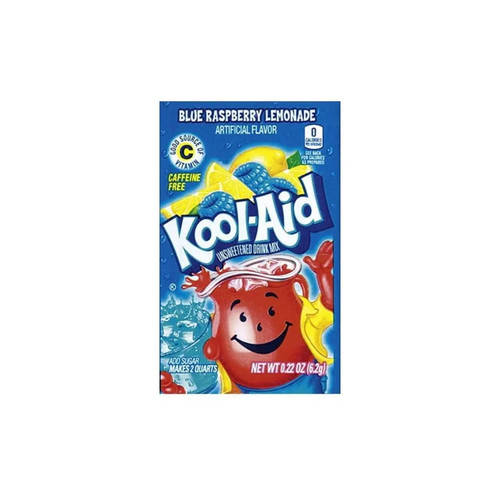 Kool aid blue raspberry - blue,