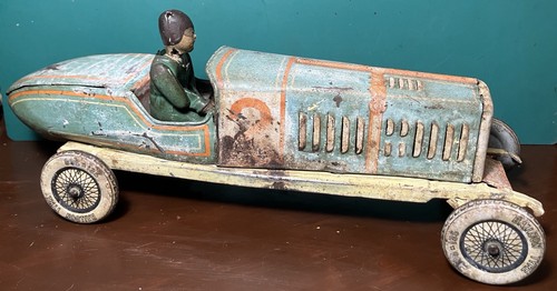 Rare windup tippco boat - tippco, tail