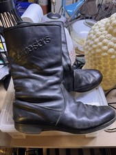 Vintage Leather Alpinestars Motorbike Boots