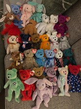 Vintage Ty Beanie Babies Joblot  Bundle With  Tags Vgc X 32