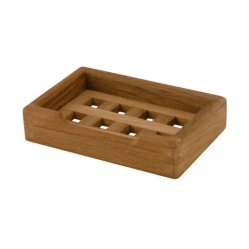 Teak wooden soap - soap, dish