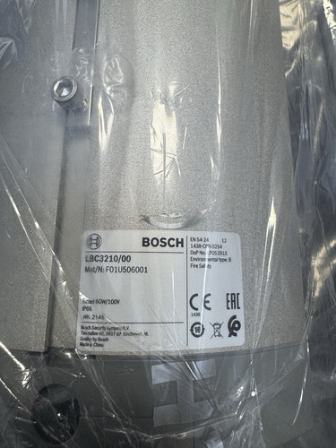 Bosch lbc3210 line - line, array
