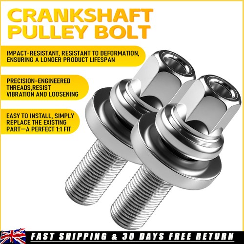 Crankshaft pulley bolt for - bolt,