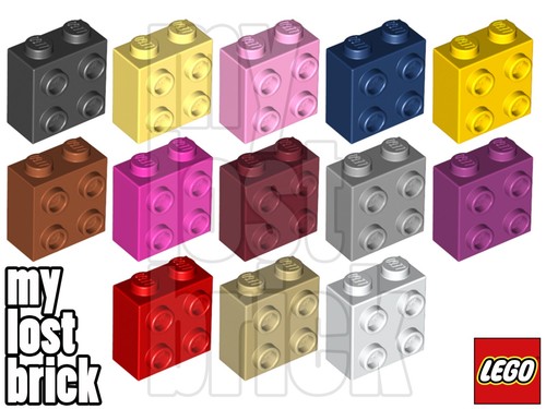 Lego part 22885 bricks 1x2 - -,