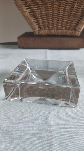 Vintage square block glass - vintage,