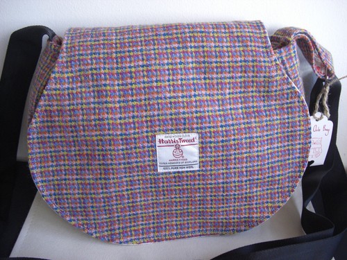 Little owls harris tweed - owls,